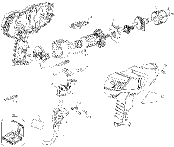 Exploded Diagram A Diagram and Parts List for DR250BTG Type 1 Black and Decker Drill